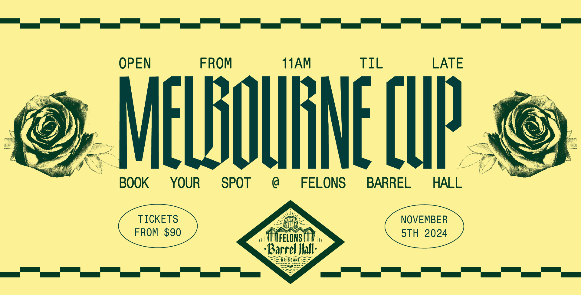 Melbourne Cup 2024 At Felons Barrel Hall